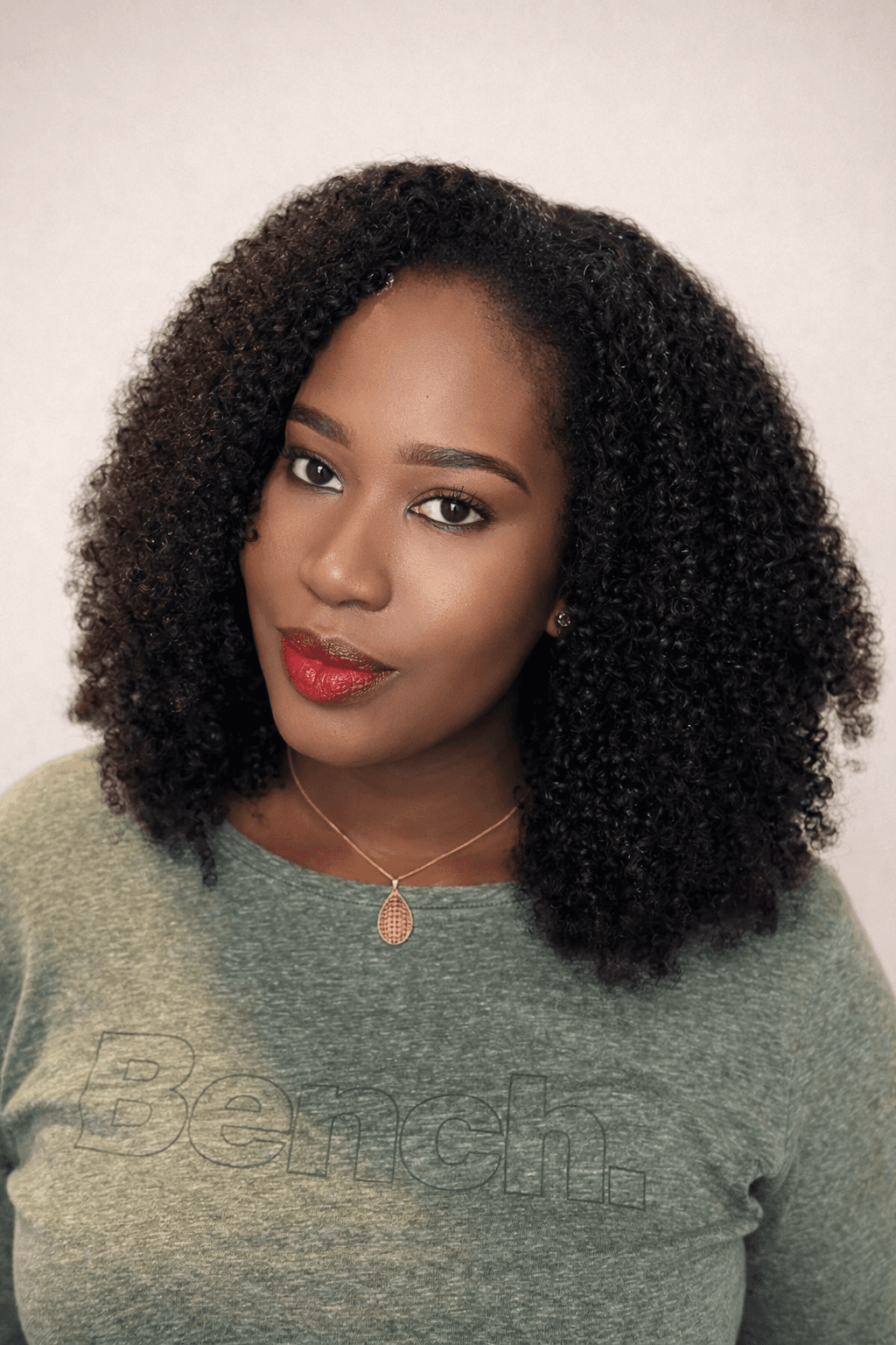 Afro Curly Half Wig