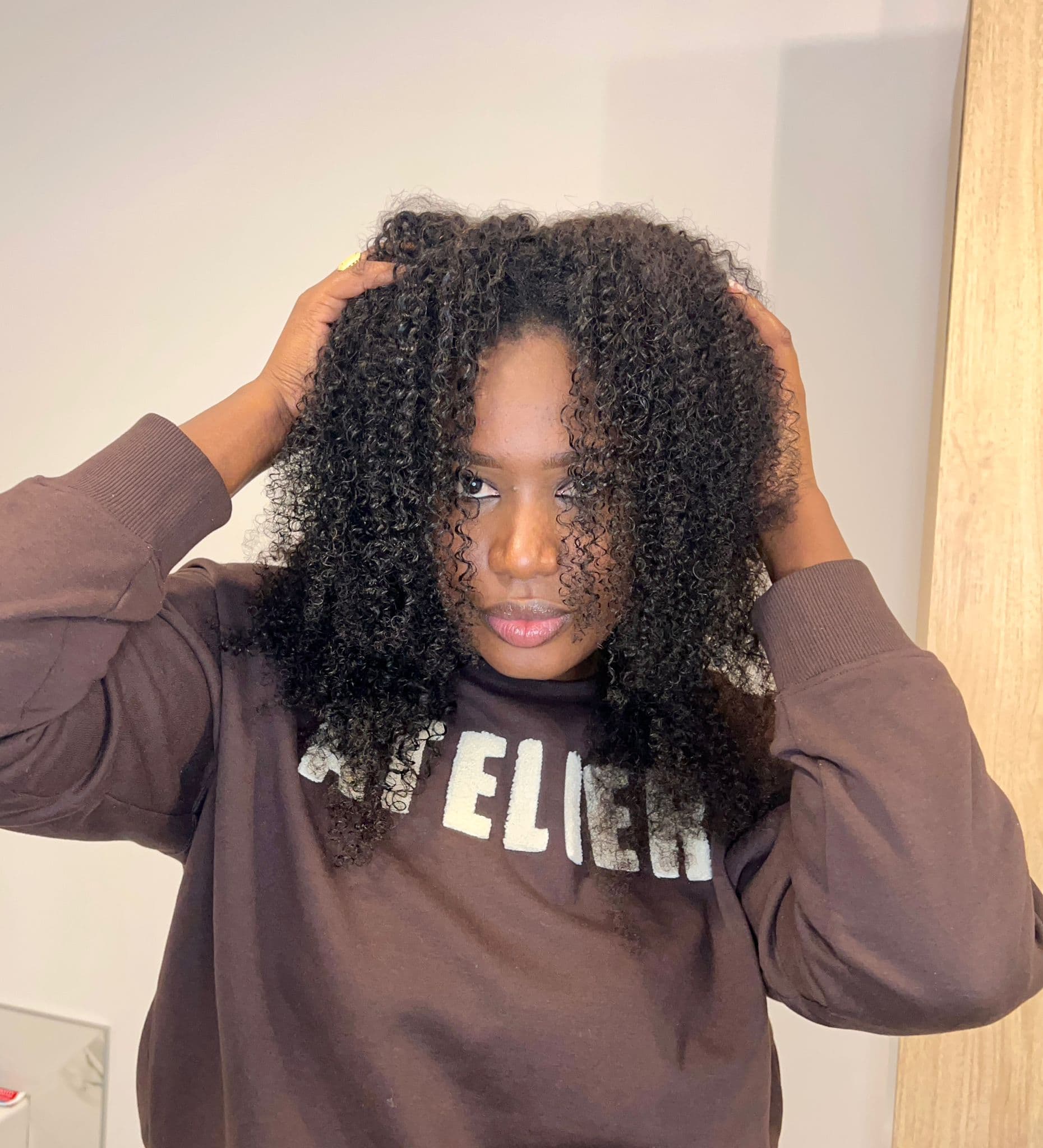 Extensions Clip Ins Afro Curly